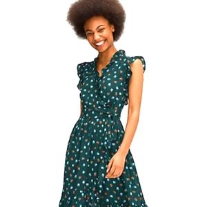 NWT Kate Spade Blackberry Ruffle Dress